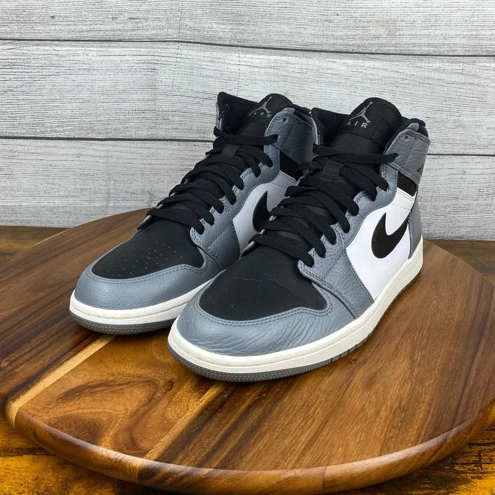 Nike Air Jordan 1 Retro High Rare Air Cool Grey Shoes 332550-024 Men’s Size 10.5